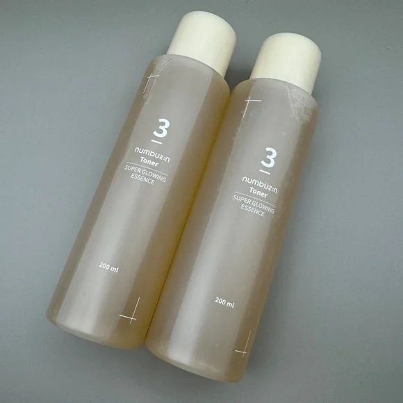 Numbuzin Super Glowing Essence Toner Duo - Picture 3 of 4
